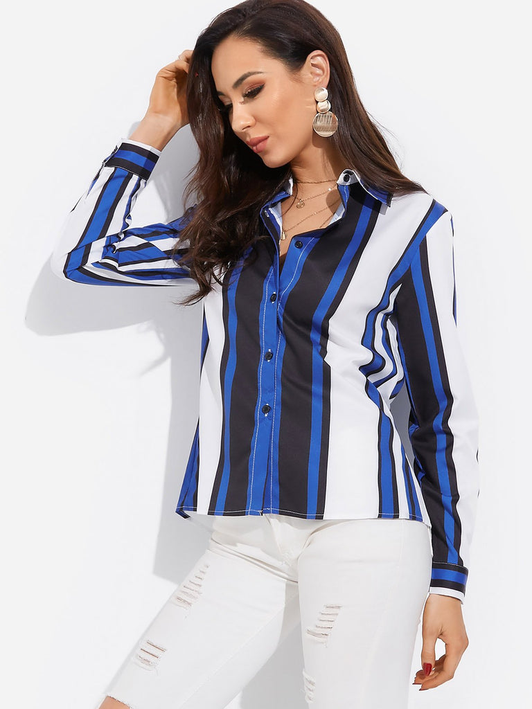 Ladies Blue Blouses