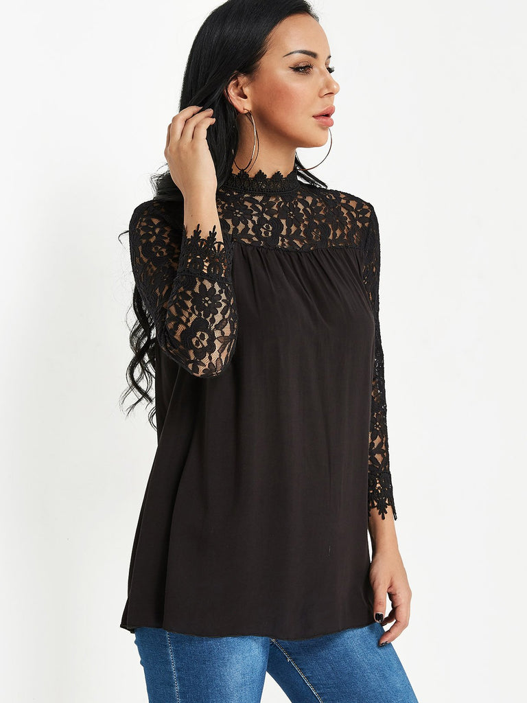 Ladies Black Blouses