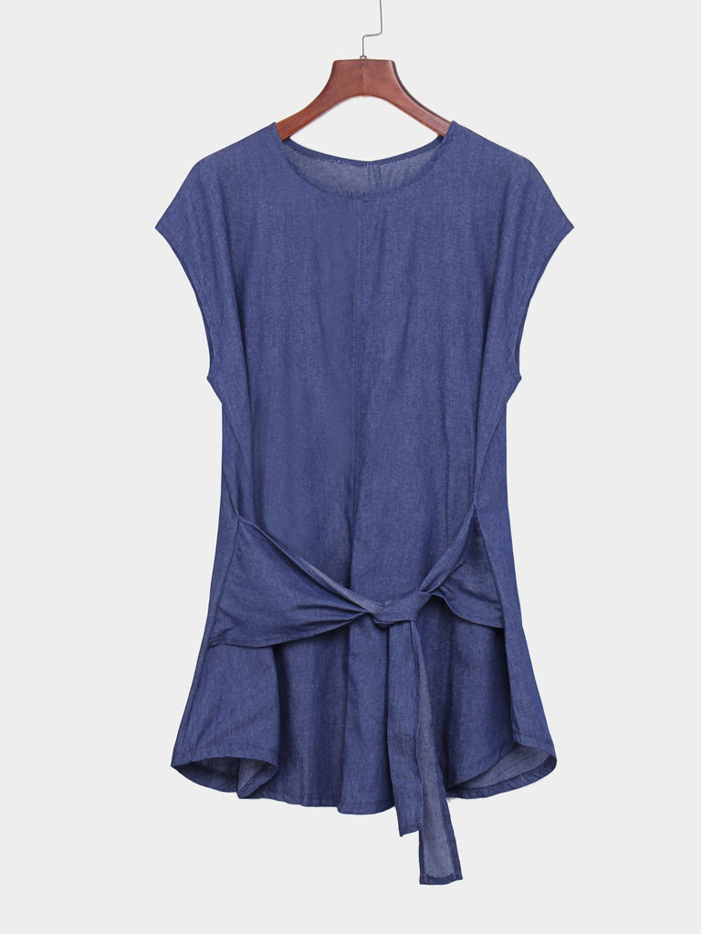 Womens Blue Mini Dresses