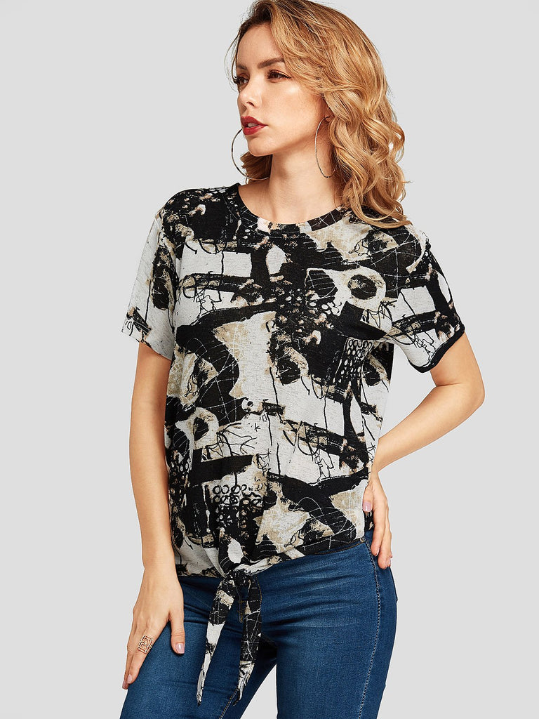 Ladies Black T-Shirts