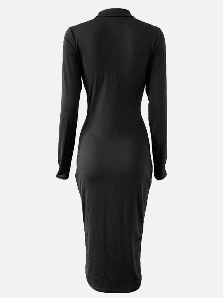 Womens Black Bodycon Dresses