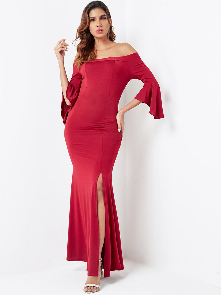 Ladies 3/4 Sleeve Dresses