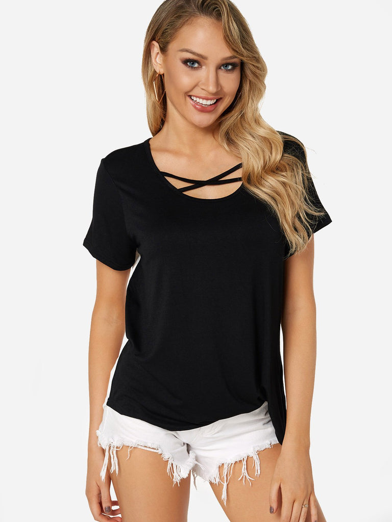 Ladies Black T-Shirts