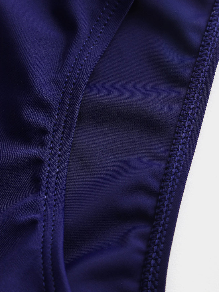 Womens Navy Bikinis