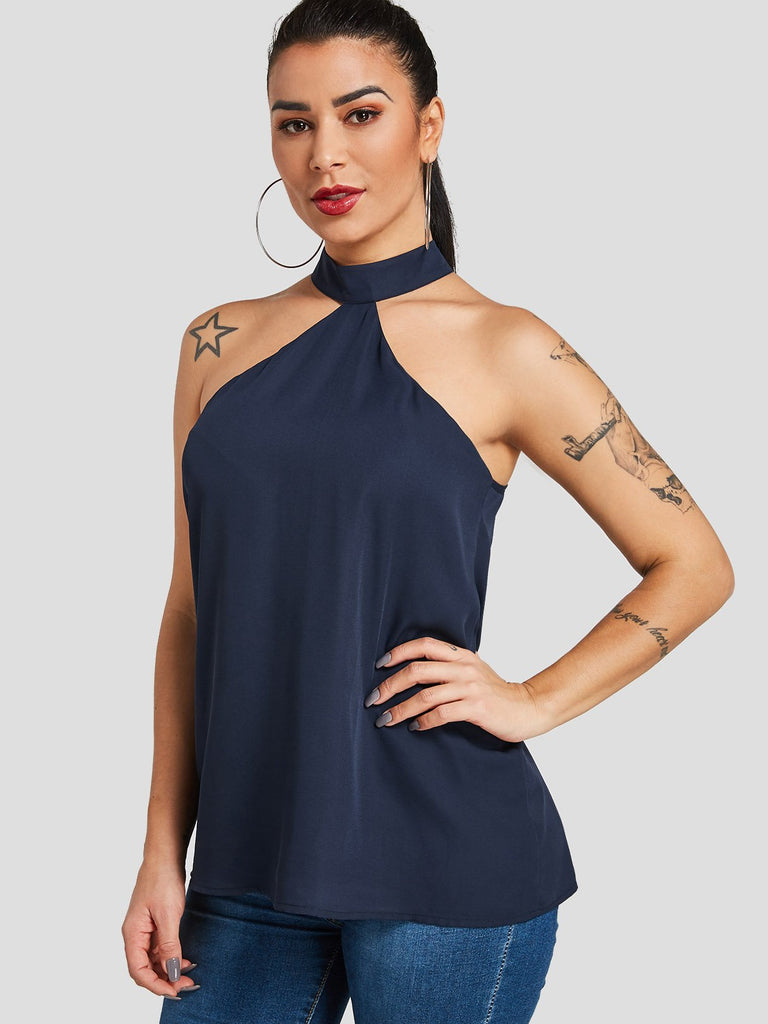 Ladies Navy Camis