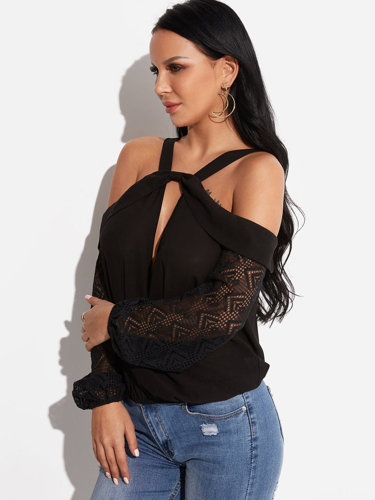 Ladies Black Blouses