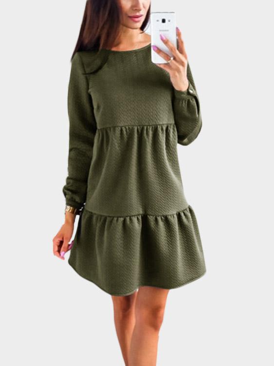 Ladies Green Mini Dresses