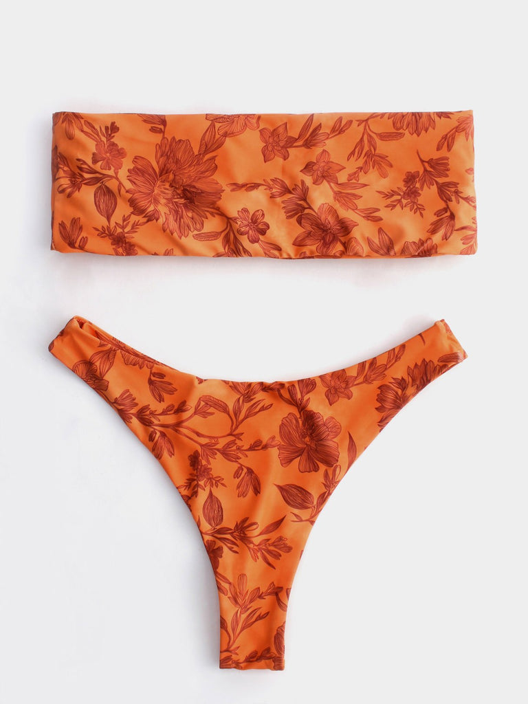 White Triangle Bikinis
