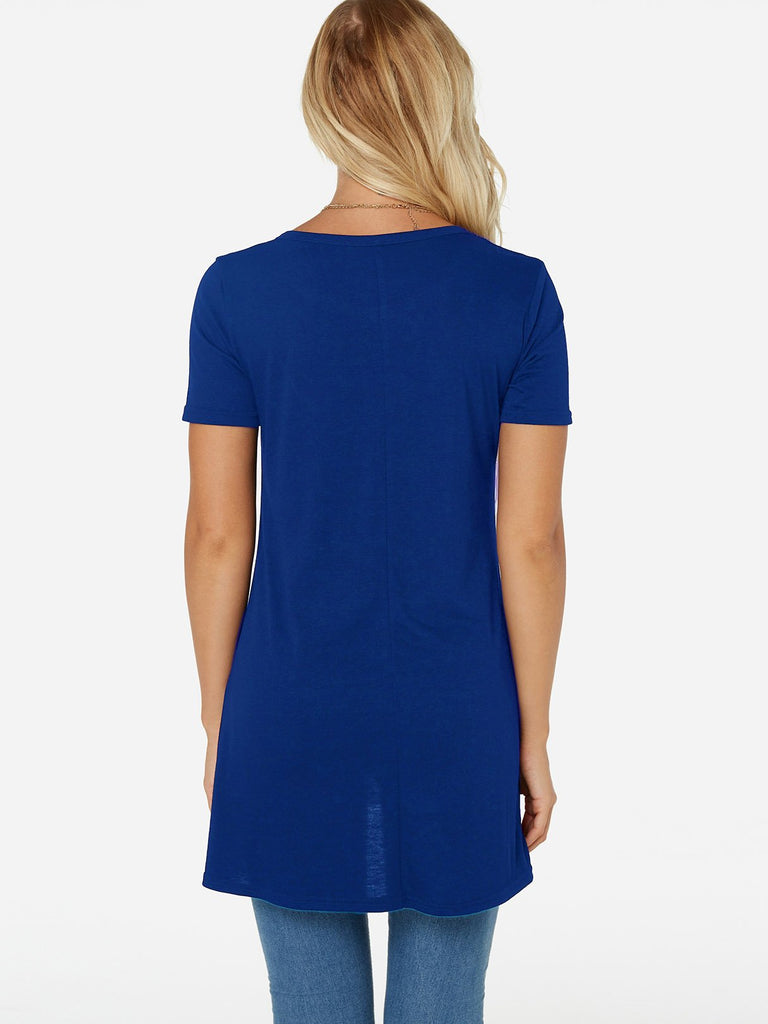 Womens Blue T-Shirts