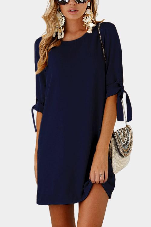 Womens Navy Mini Dresses