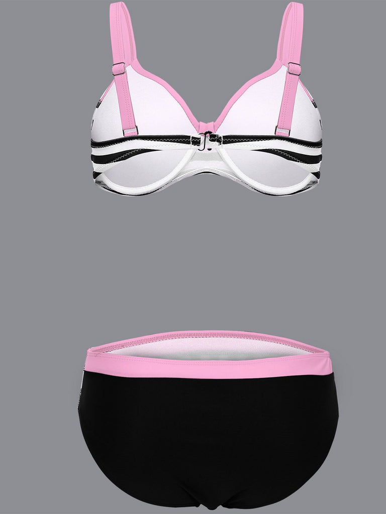 Ladies Pink Bikinis