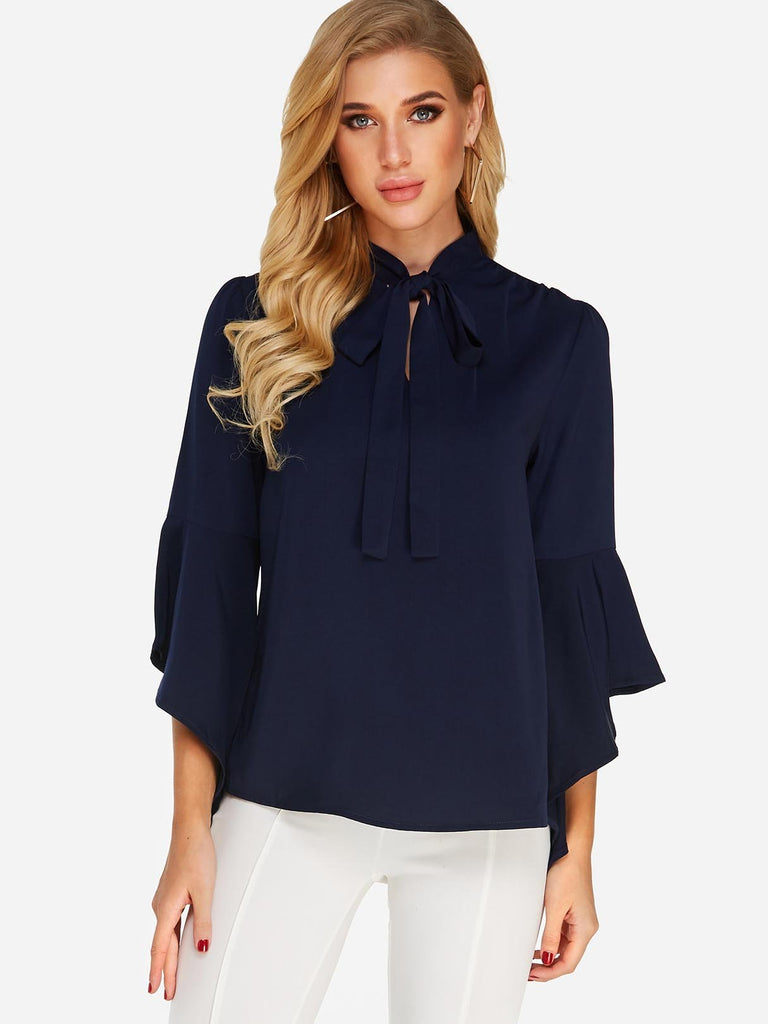 Ladies 3/4 Sleeve Blouses