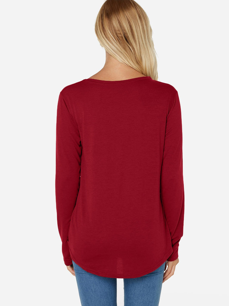 Womens Red T-Shirts