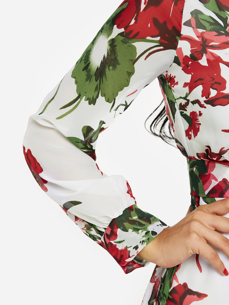 Womens Long Sleeve Maxi Dress