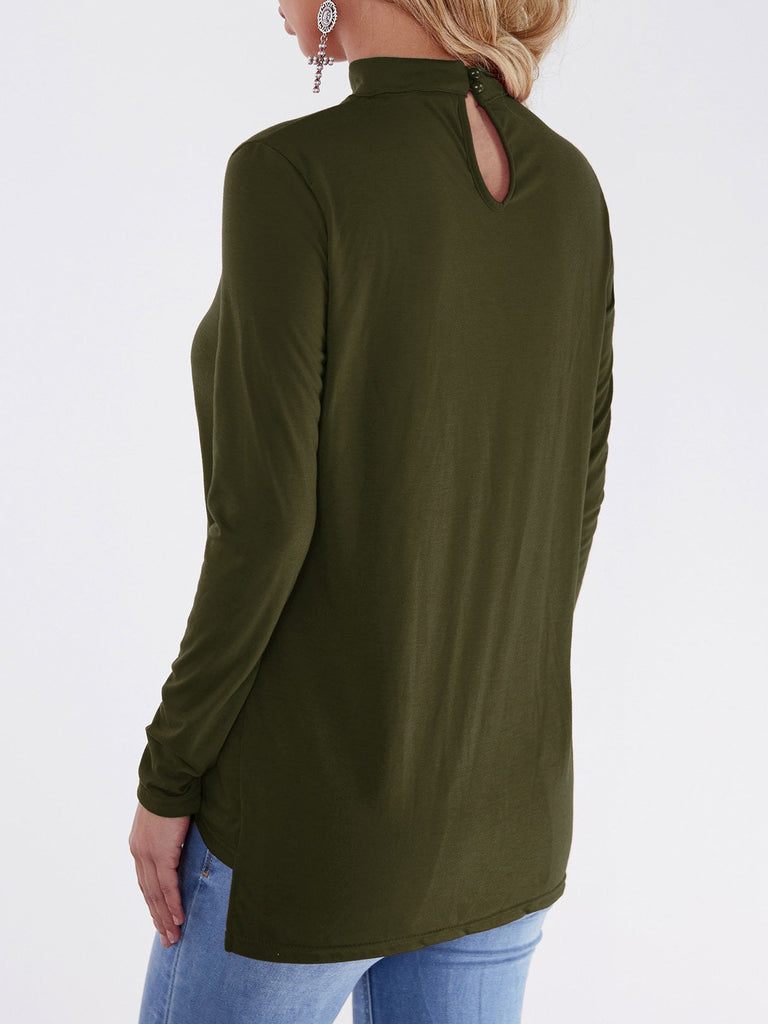 Womens Army Green T-Shirts