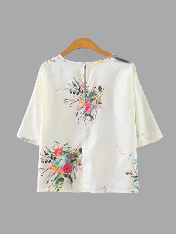 Womens Floral T-Shirts