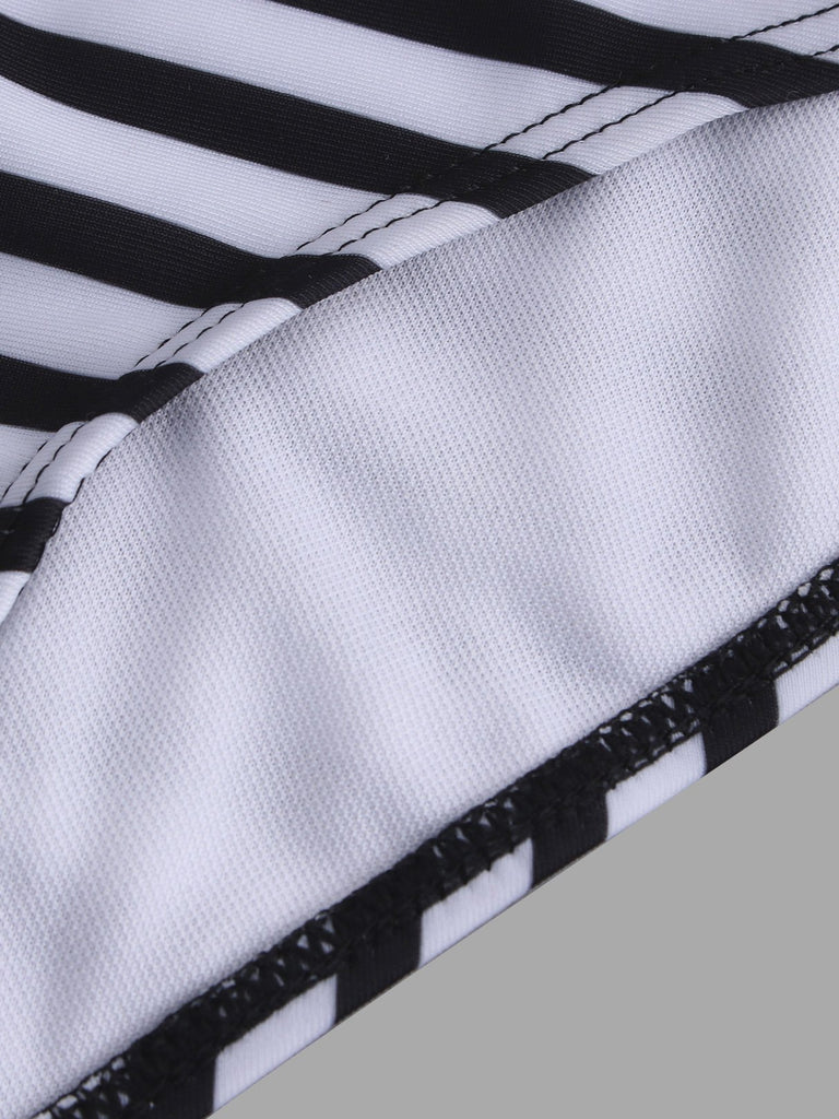 Ladies Black & White Bikinis