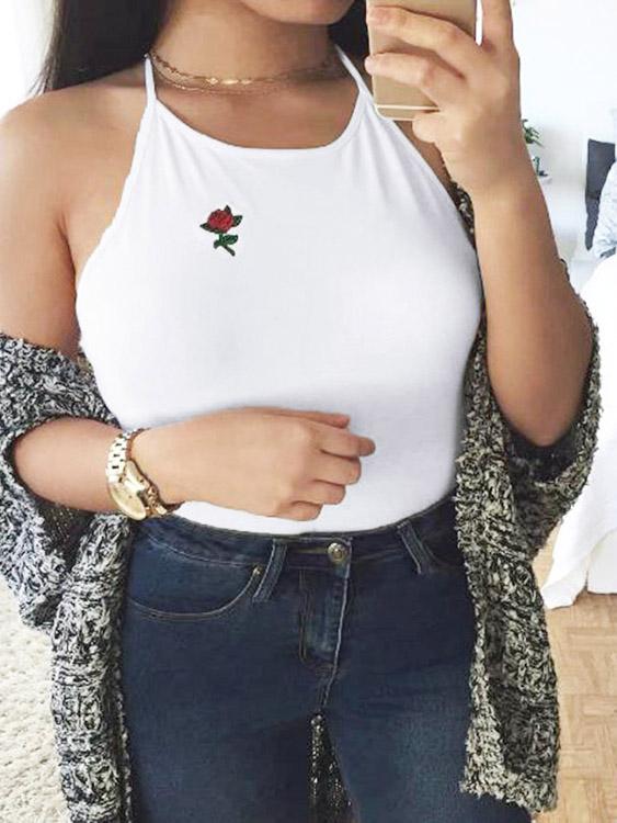 Ladies White Camis