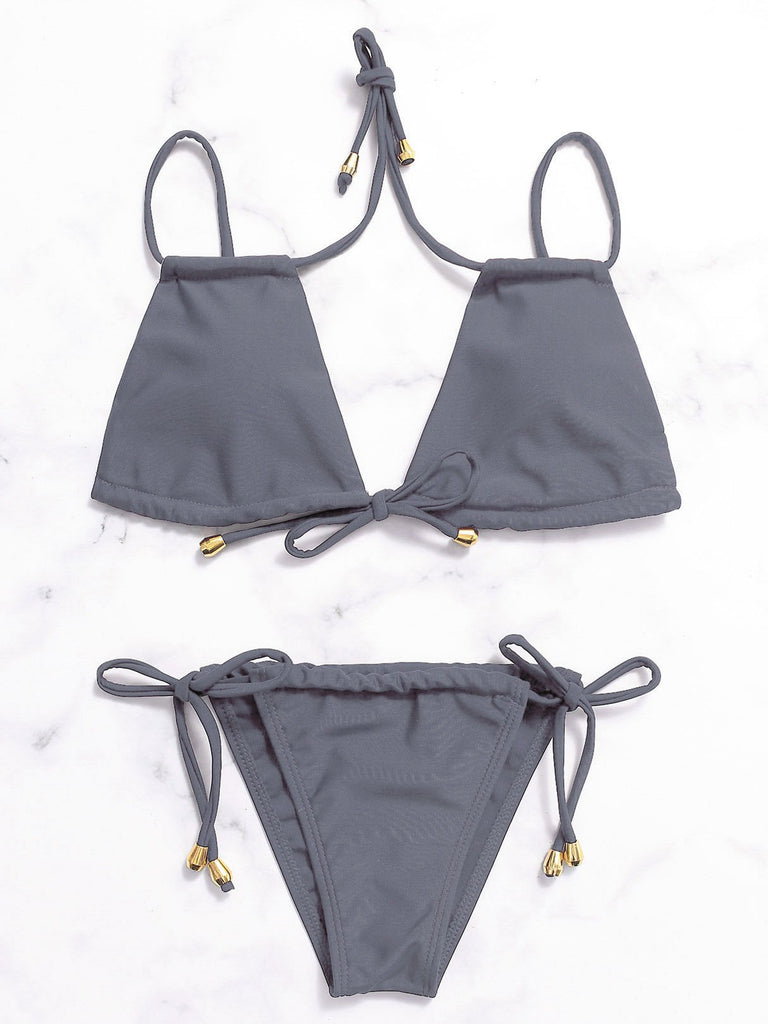 Ladies Grey Bikinis