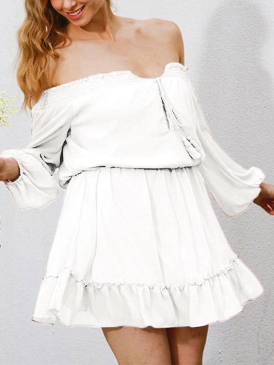 Womens Short Sleeve Mini Dresses
