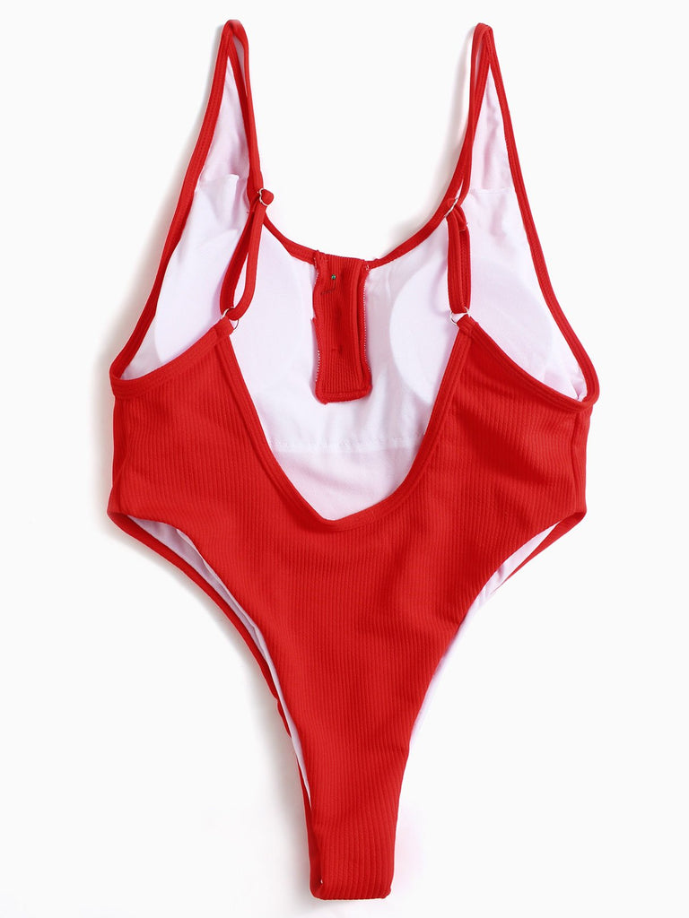 Womens Sleeveless One-Pieces Swimwears