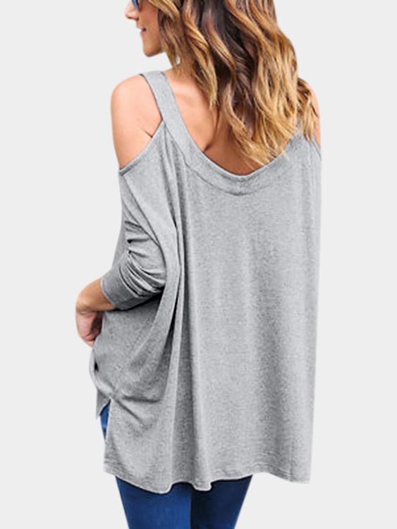 Womens Grey T-Shirts