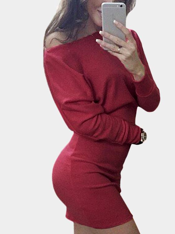 Womens Grey Mini Dresses