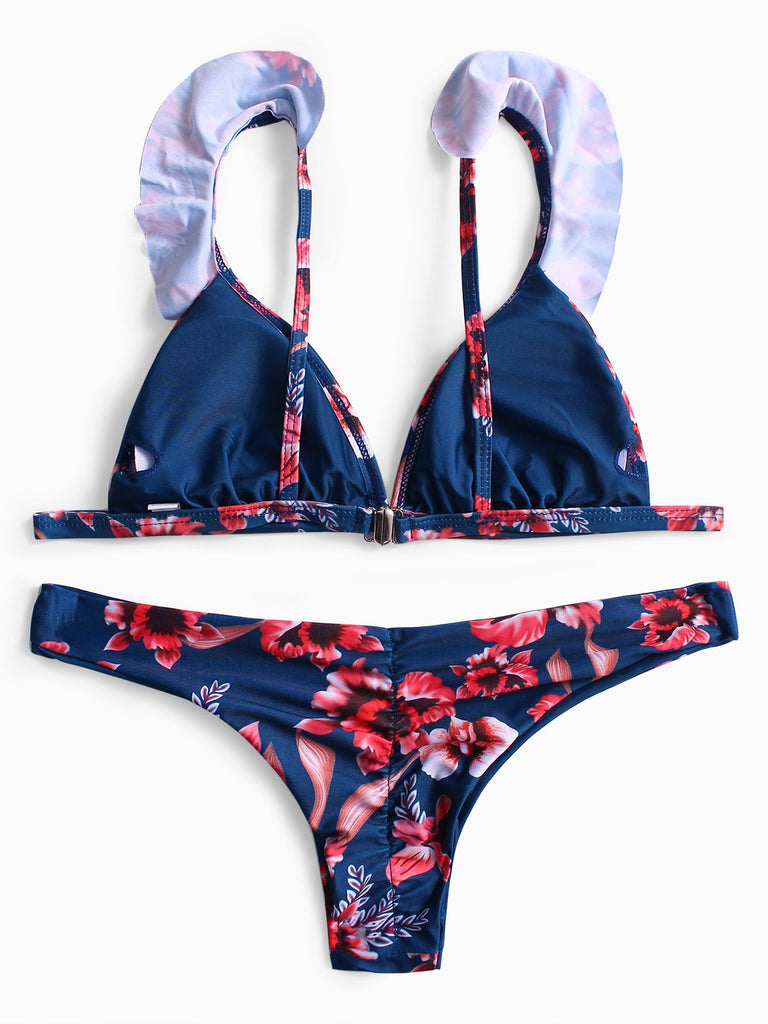 Womens Navy Bikinis