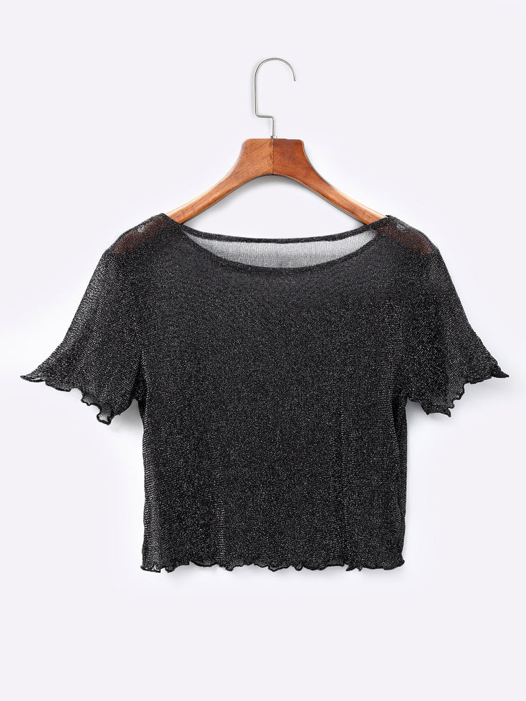Ladies Short Sleeve Top
