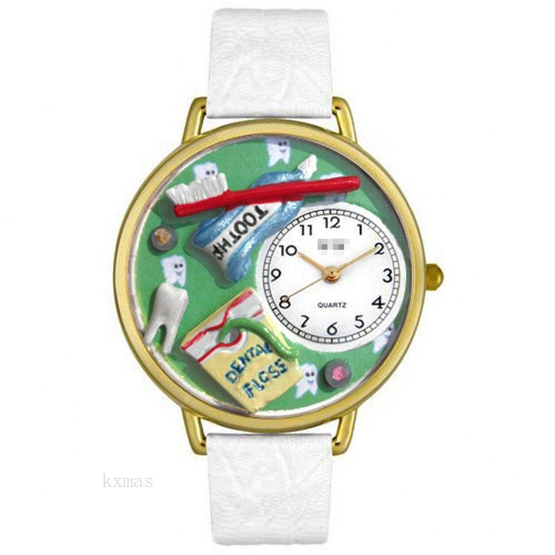 Affordable And Stylish Faux Leather 16 mm Wristwatch Band G0620032_K0019232