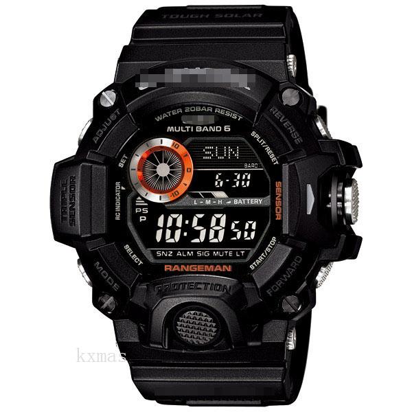 Inexpensive Elegant Carbon Fiber Insert Band Wristwatch Band GW-9400BJ-1JF_K0002244
