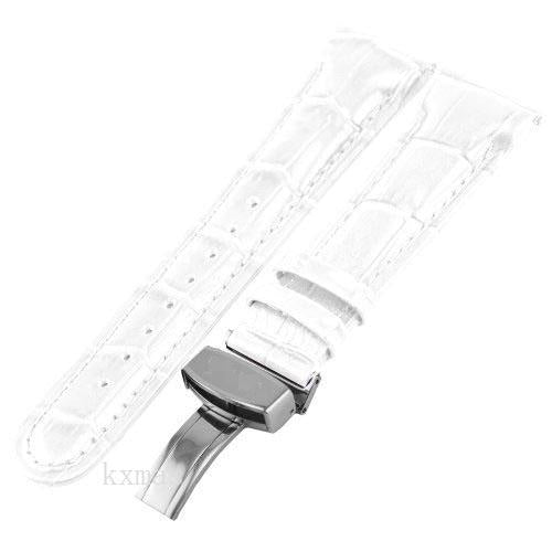Best Cheap Calfskin 20 mm Watch Band JB-20MMSILV-WHT_K0015154