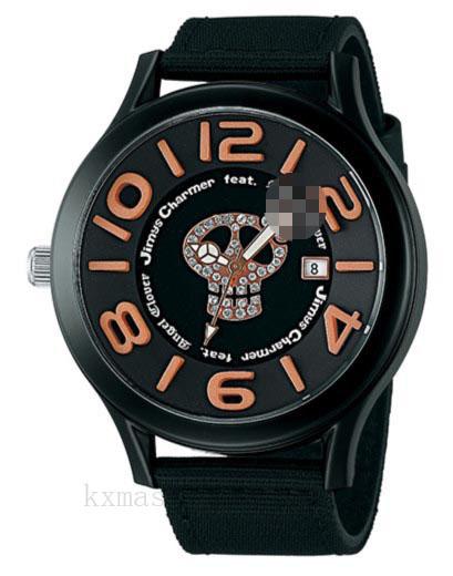 Discount Stylish Nylon 20 mm Replacement Watch Strap JC48BK_K0002509