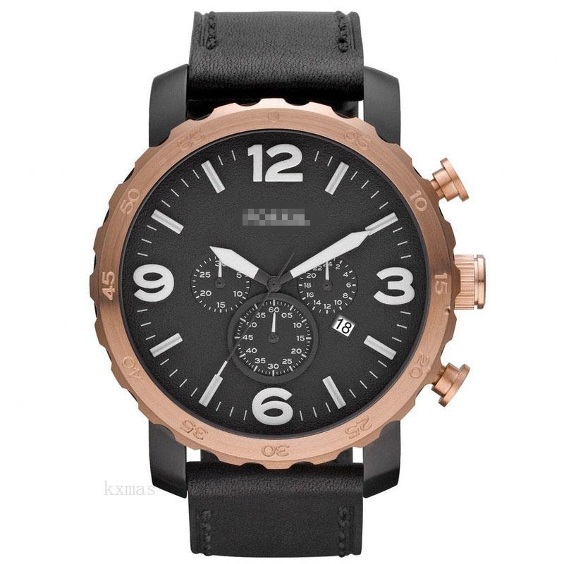 Discount Swiss Leather 24 mm Watch Wristband JR1369_K0004278