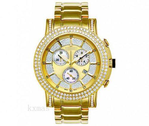 Inexpensive Designer 18Ct Yellow Gold 22 mm Watch Band JTRO8_K0030926