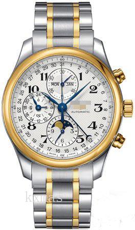 Affordable High Quality Stainless Steel And 18Ct Gold Watch Wristband L2.773.5.78.7_K0002728