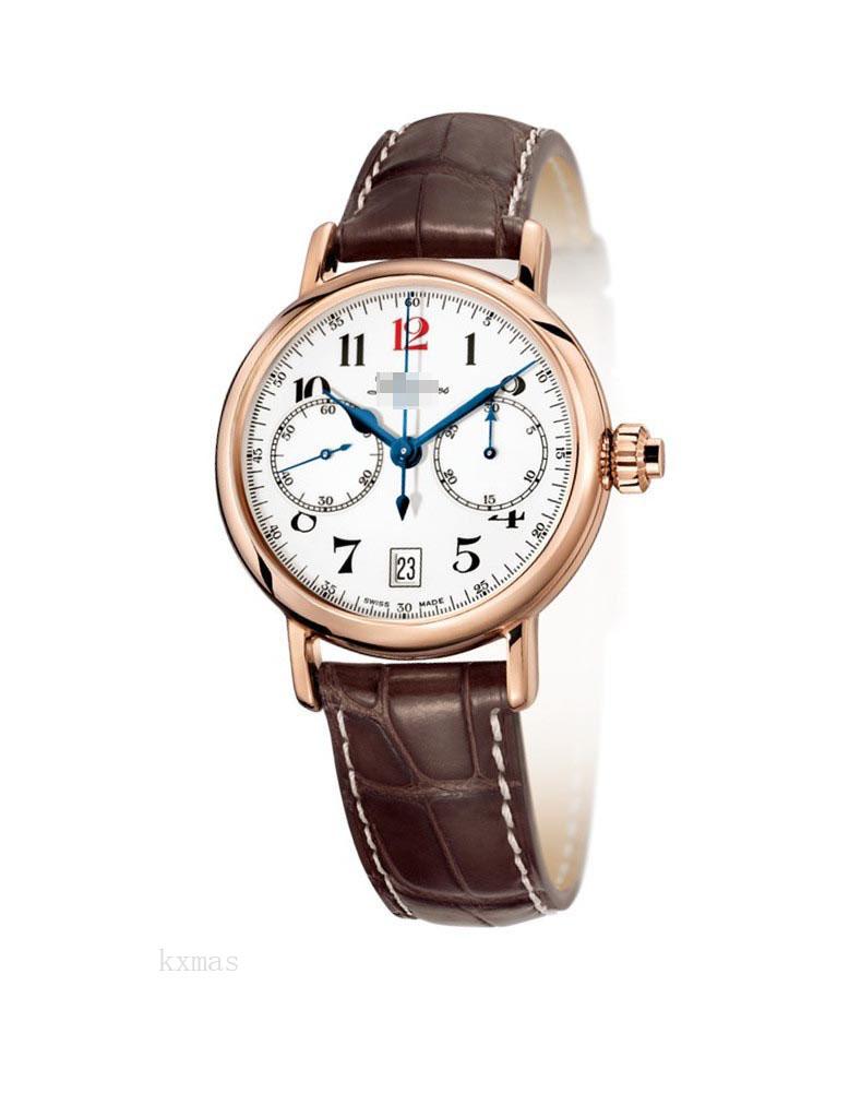 Shop Wholesale Prices Crocodile Leather Watch Band L2.775.8.23.3_K0002672