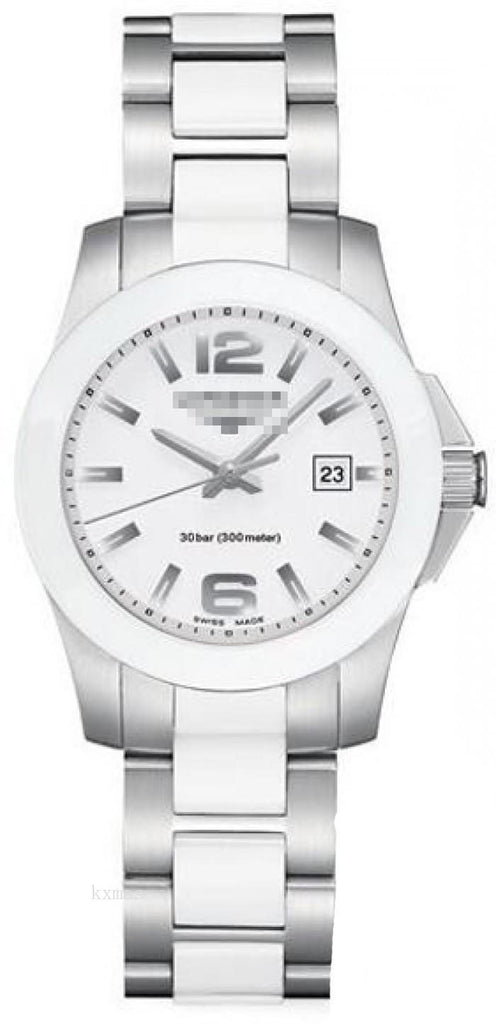 Wholesale Hot Fashion Stainless Steel And Ceramic Watch Band L3.257.4.16.7_K0002617