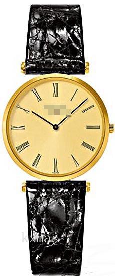 Affordable Elegant Leather Watch Strap L4.512.2.31.2_K0002135