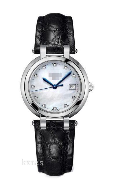 Cheap Wholesale Shopping Leather Watch Strap Replacement L8.112.4.87.2_K0002081