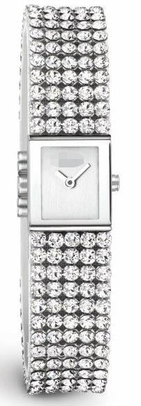 Best Reasonable Stainless Steel And Crystals Watch Band LB1504_K0001293