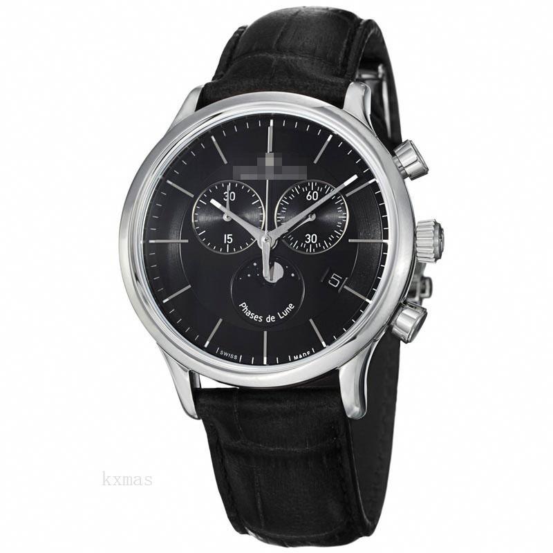 Affordable High Quality Leather 19 mm Replacement Watch Strap LC1148-SS001-331_K0003316