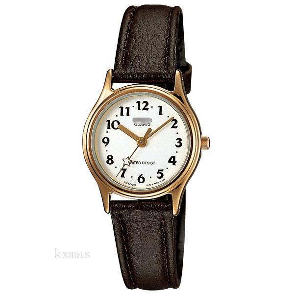 Bargain Elegance Leather Watch Wristband LQ-398GL-7B3_K0002051