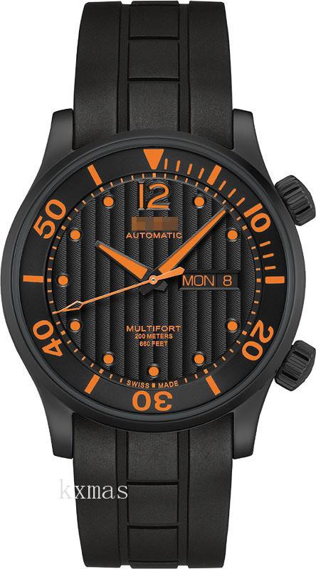 Quality Budget Luxury Rubber Watch Strap M005.930.37.050.00_K0002864