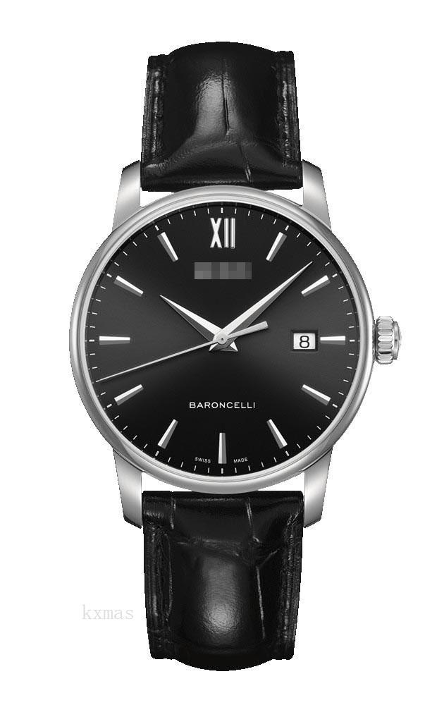 Inexpensive Designer Leather Watch Strap M013.410.16.051.00_K0002831