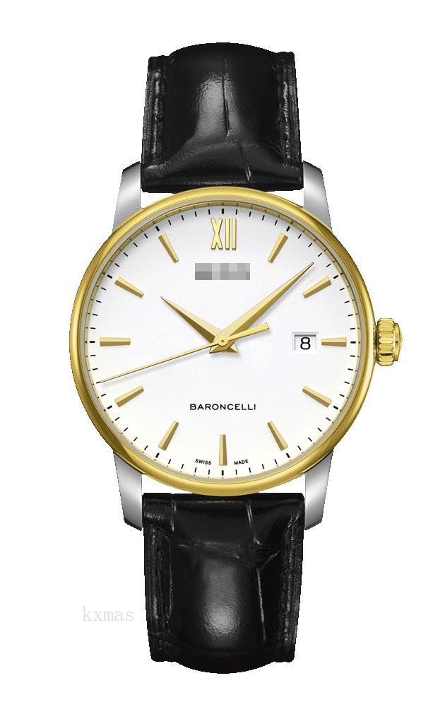 Inexpensive Classic Leather Wristwatch Band M013.410.26.011.00_K0002830