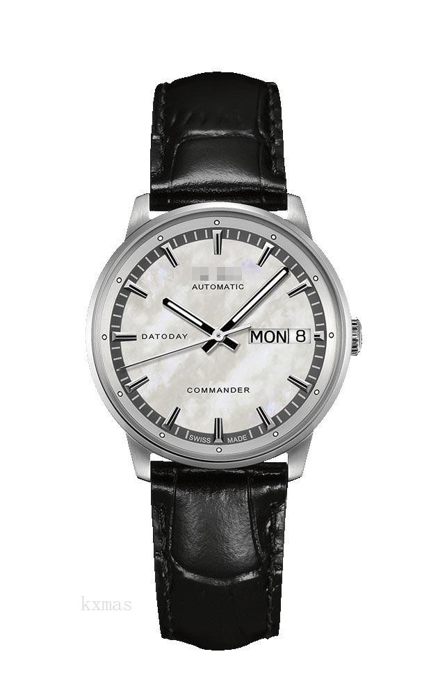Cheap Elegant Leather Watches Strap M016.230.16.111.20_K0002774