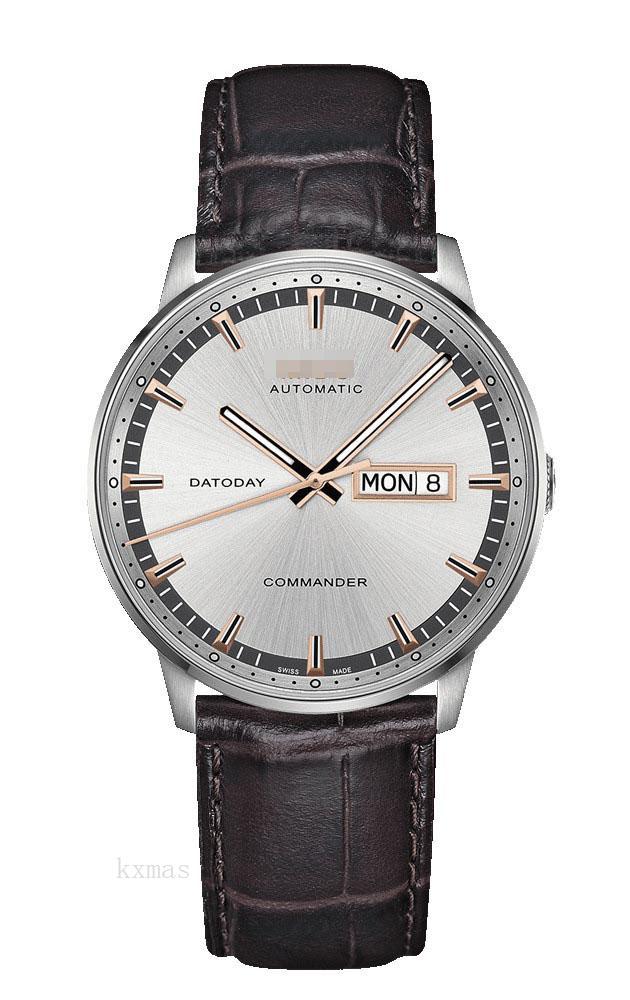 Cheap And Stylish Leather Replacement Watch Strap M016.430.16.031.12_K0002770