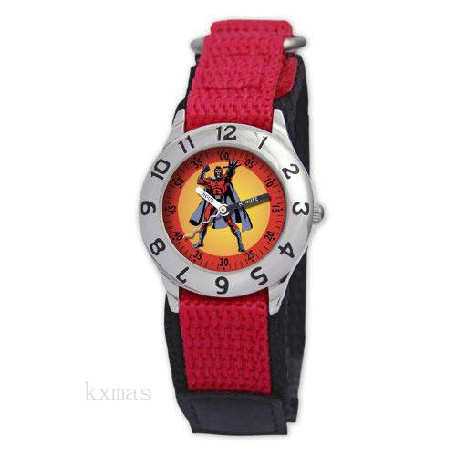 Best Affordable Designer Nylon 14 mm Watch Band MA0103-D2806-REDVELCRO_K0026282