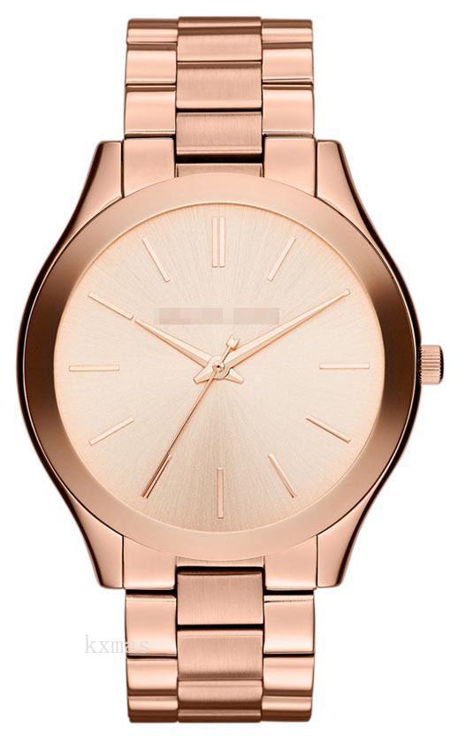 Discount Elegant Stainless Steel Watch Band MK3197_K0000443